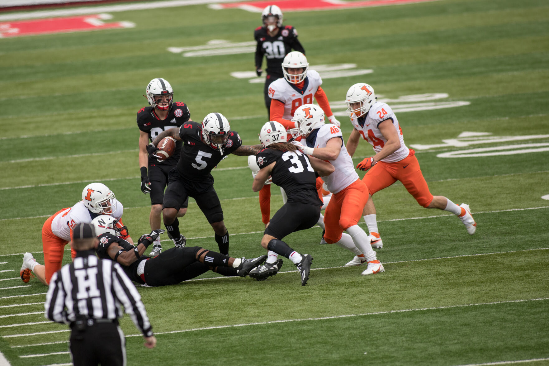 Nebraska Football vs. Illinois Photo No. 13